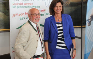 Christian Kopp und Staatsministerin Ilse Aigner