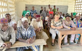 Begegnung mit Traditherapeuten in Togo